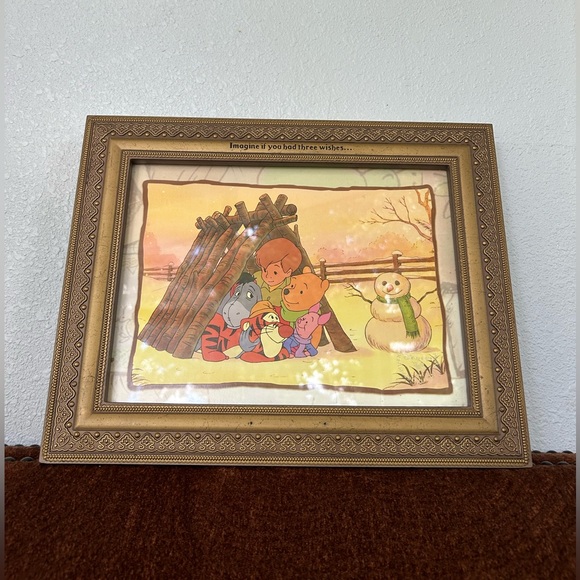 Disney Store Exclusive Framed Winnie The Pooh Art - Picture 4 of 4